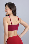 Zivame Unbound Padded Non Wired 3/4th Coverage Bralette (Pack of 2) - Multicolor — thumbnail 4